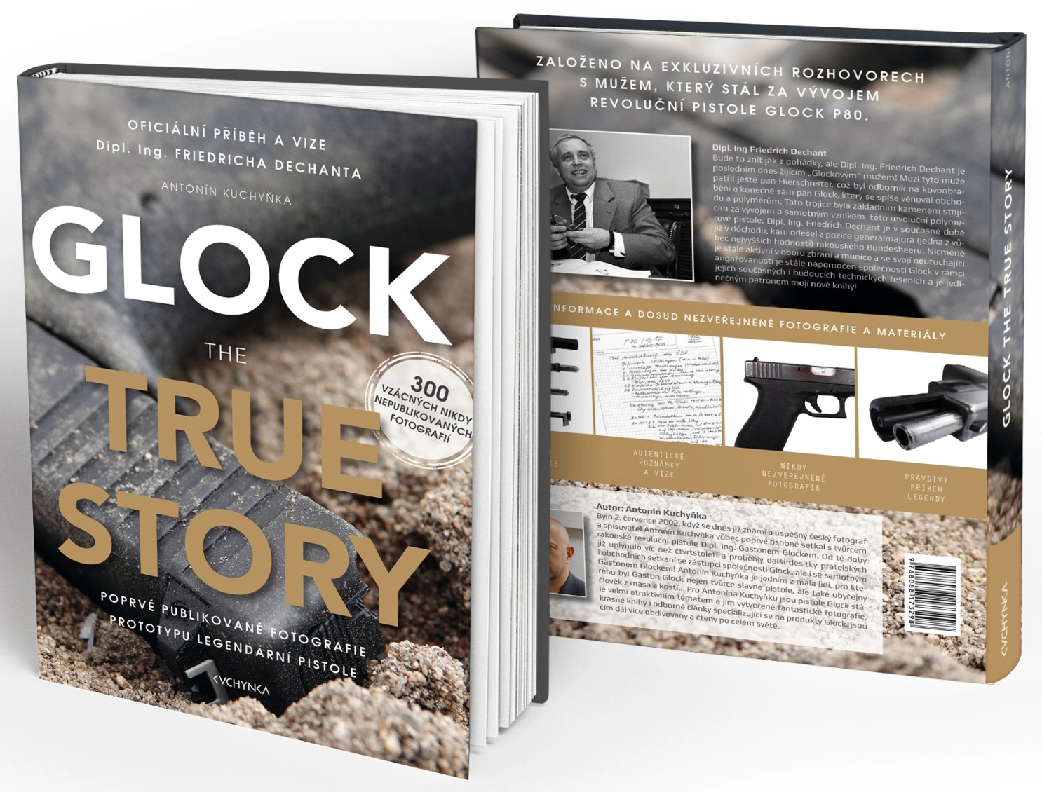 GLOCK The True Story — přední a zadní obálka